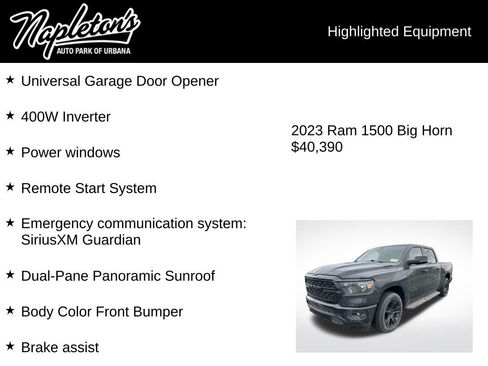 Used 2023 RAM 1500 Big Horn AWD/4WD image 7