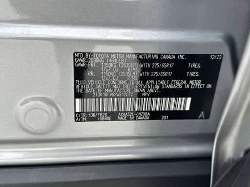 Certified 2024 Toyota RAV4 LE image 34