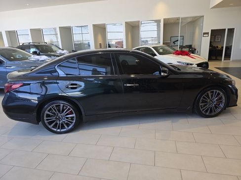 Used 2023 INFINITI Q50 Red Sport 400 w/ Black Opal Edition image 18