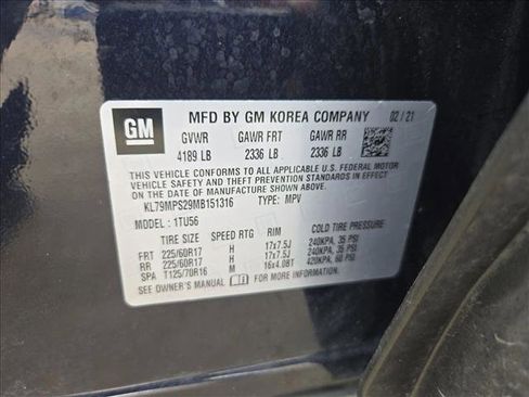 Used 2021 Chevrolet TrailBlazer LT w/ Driver Confidence Package image 23