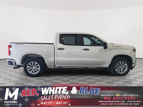 Used 2019 Chevrolet Silverado 1500 Custom AWD/4WD image 1