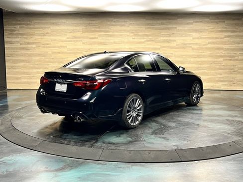 Used 2023 INFINITI Q50 Red Sport 400 w/ Black Opal Edition RWD image 24