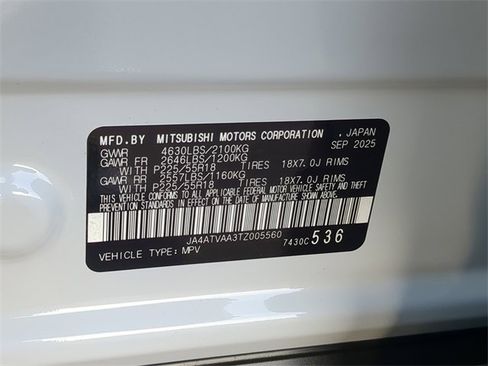 New 2026 Mitsubishi Eclipse Cross LE image 36