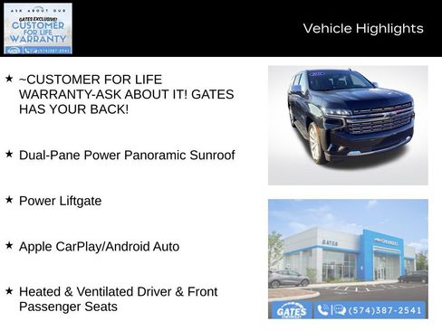 Used 2021 Chevrolet Tahoe Premier w/ Max Trailering Package image 6