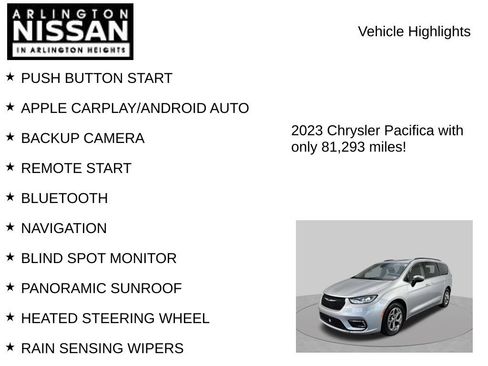 Used 2023 Chrysler Pacifica Limited FWD image 7