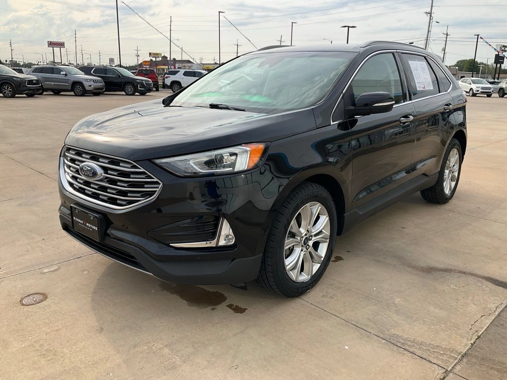 Used 2020 Ford Edge Titanium w/ Cargo Accessory Package FWD image 37