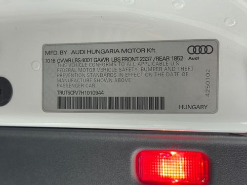 Used 2017 Audi TT 2.0T AWD/4WD image 31