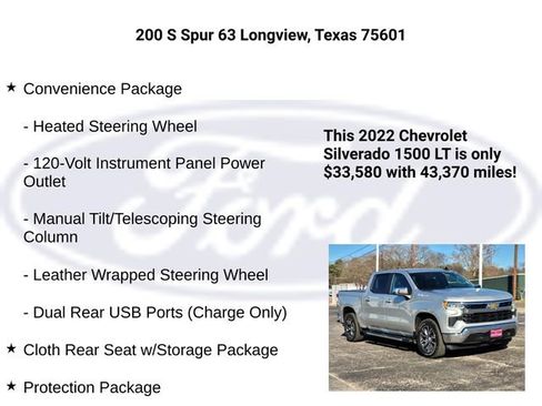 Used 2022 Chevrolet Silverado 1500 LT w/ Protection Package image 30