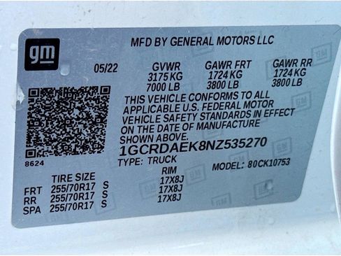 Used 2022 Chevrolet Silverado 1500 W/T w/ WT Convenience Package image 22