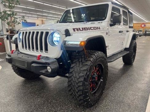 Used 2021 Jeep Wrangler Unlimited Rubicon AWD/4WD image 2