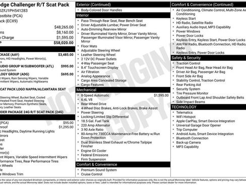 Used 2023 Dodge Challenger R/T Scat Pack w/ Plus Package RWD image 7