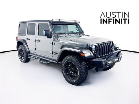 Used 2021 Jeep Wrangler Unlimited Sport image 1