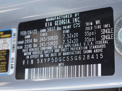 Certified 2025 Kia Telluride SX X-Line AWD/4WD image 15