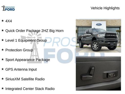 Used 2024 RAM 2500 Big Horn w/ Sport Appearance Package image 5