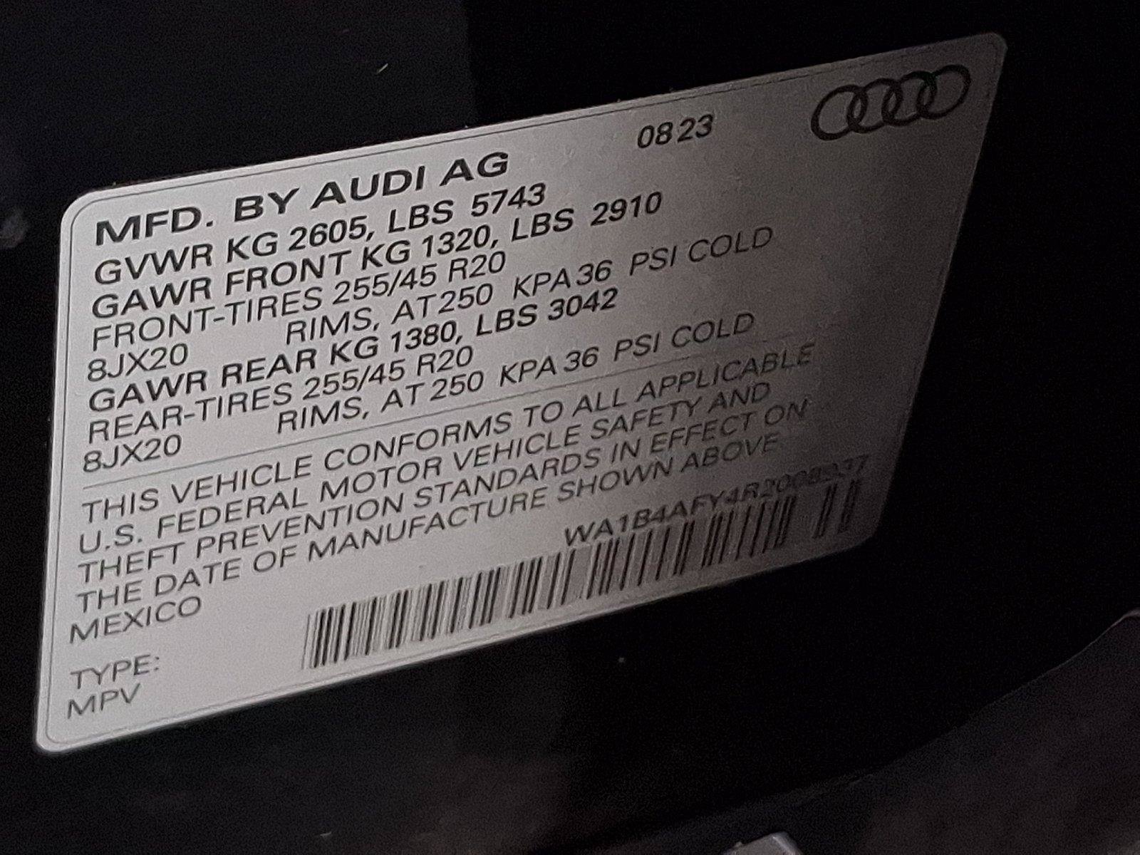 Used 2024 Audi SQ5 Premium Plus w/ Premium Plus Package AWD/4WD image 28