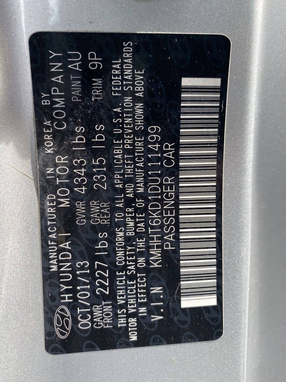 Used 2013 Hyundai Genesis 2.0T RWD image 29
