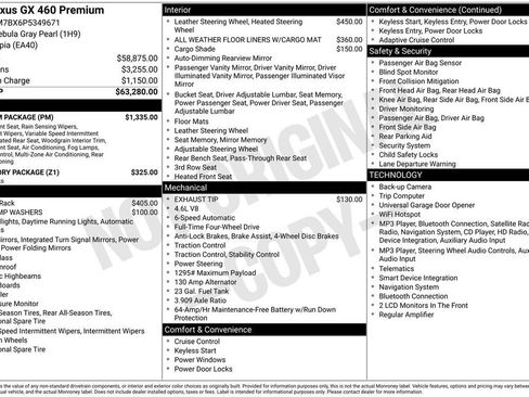 Used 2023 Lexus GX 460 Premium w/ Premium Package AWD/4WD image 7