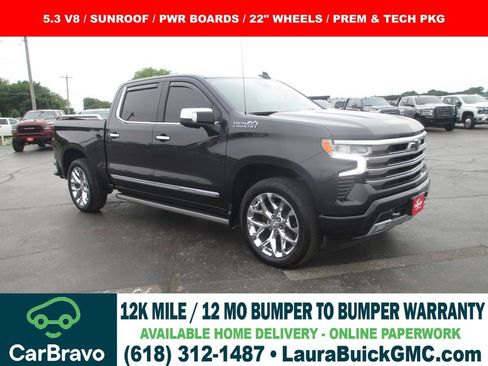 Used 2024 Chevrolet Silverado 1500 High Country w/ High Country Premium Package AWD/4WD image 1