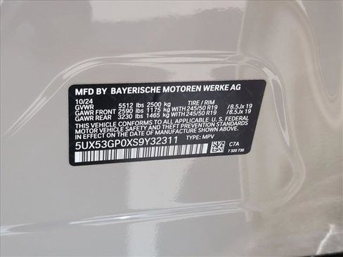 Used 2025 BMW X3 xDrive30i w/ M Sport Package AWD/4WD image 27