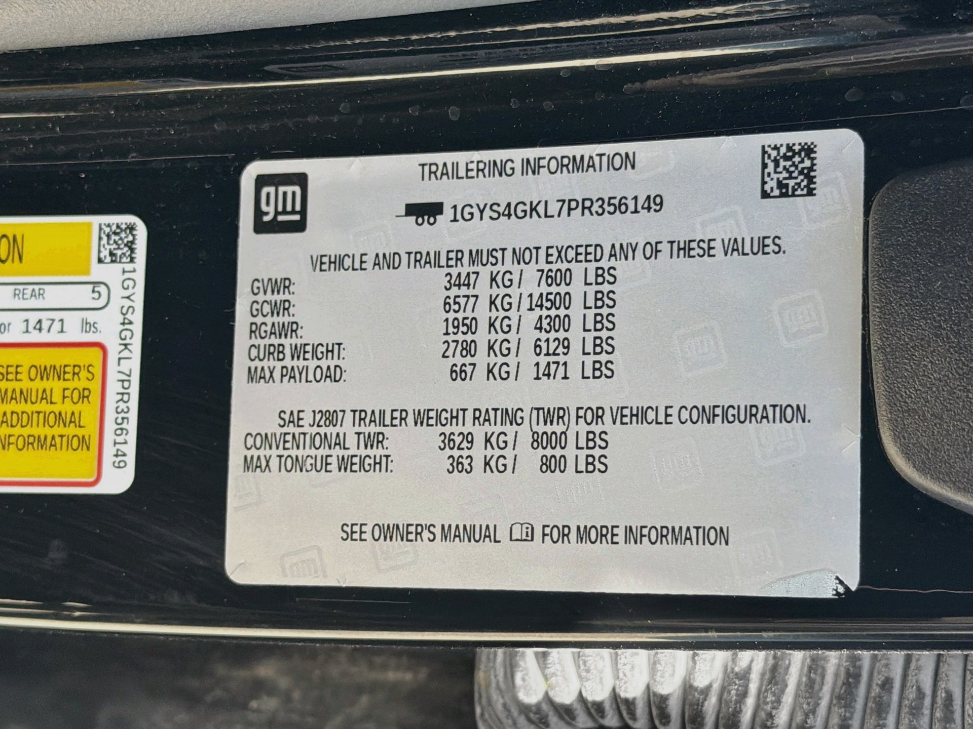 Used 2023 Cadillac Escalade Sport Platinum w/ Heavy-Duty Trailer Package AWD/4WD image 38