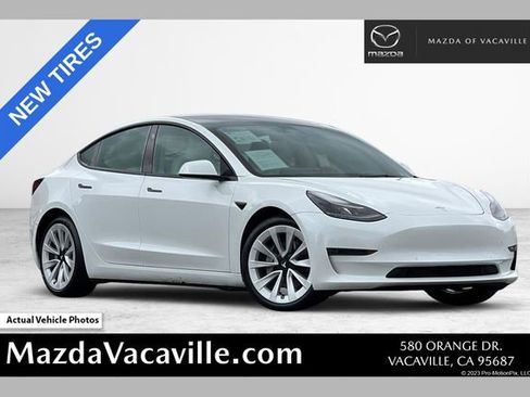 Used 2022 Tesla Model 3 Long Range AWD/4WD image 1