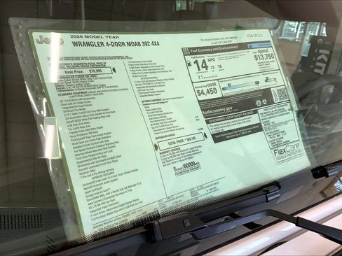 New 2026 Jeep Wrangler Unlimited Rubicon 392 image 19