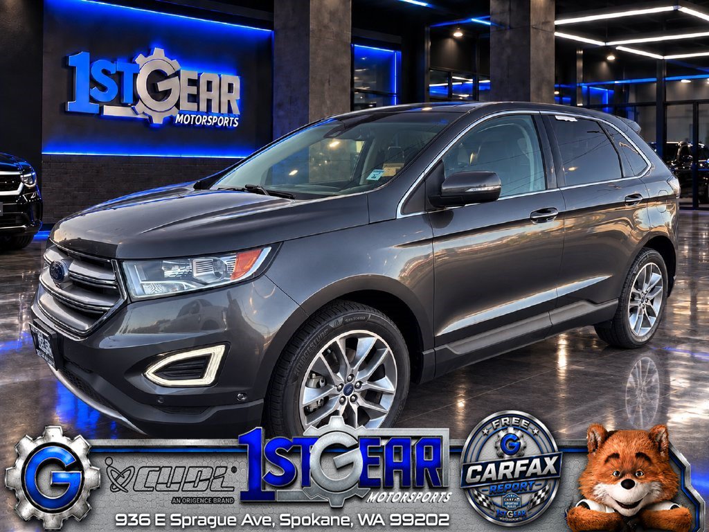 Used 2018 Ford Edge Titanium w/ Equipment Group 302A AWD/4WD image 1