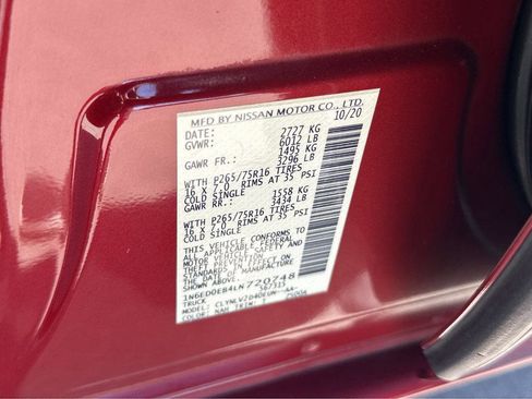 Used 2020 Nissan Frontier PRO-4X w/ Pro-4x Utility Package AWD/4WD image 47