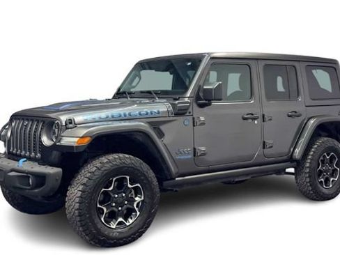 Used 2021 Jeep Wrangler Unlimited Rubicon 4xe w/ Steel Bumper Group AWD/4WD image 5