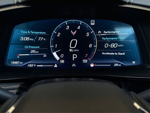 Used 2023 Chevrolet Corvette Stingray Preferred Cpe w/ Z51 Performance Package RWD image 16