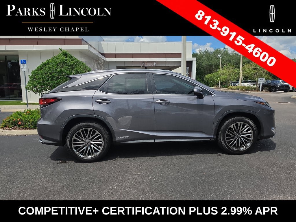 Used 2020 Lexus RX 450h AWD w/ Luxury Package image 3