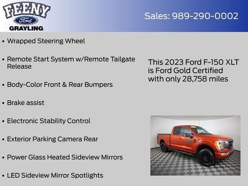 Used 2023 Ford F150 XLT w/ Equipment Group 302A High image 26