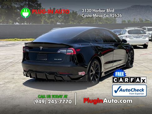 Used 2020 Tesla Model 3 Long Range AWD/4WD image 1