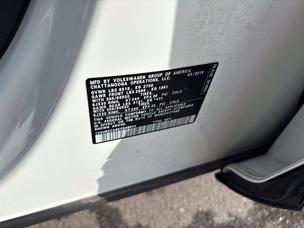Used 2019 Volkswagen Atlas SE AWD/4WD image 11