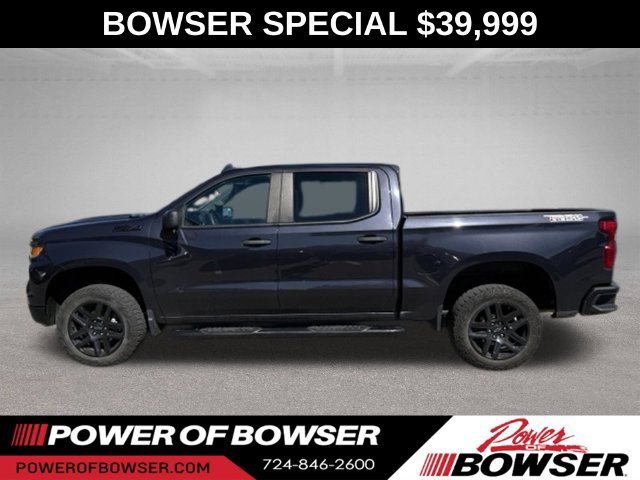 Used 2023 Chevrolet Silverado 1500 Custom Trail Boss w/ LPO, Dark Essentials Package AWD/4WD image 4