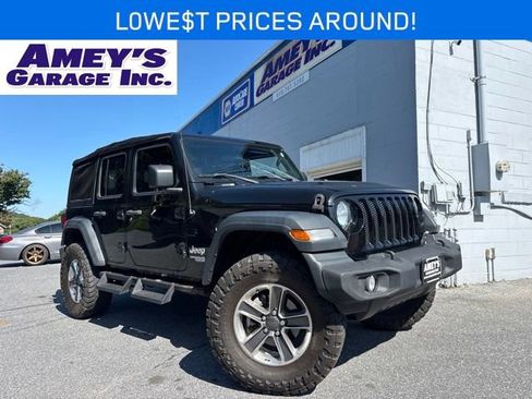 Used 2018 Jeep Wrangler Unlimited Sport S AWD/4WD image 1