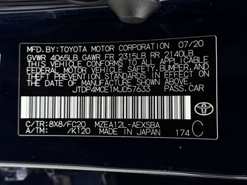 Used 2021 Toyota Corolla SE w/ SE Premium Package FWD image 32