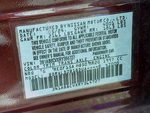 Certified 2024 Nissan Sentra SV FWD image 28