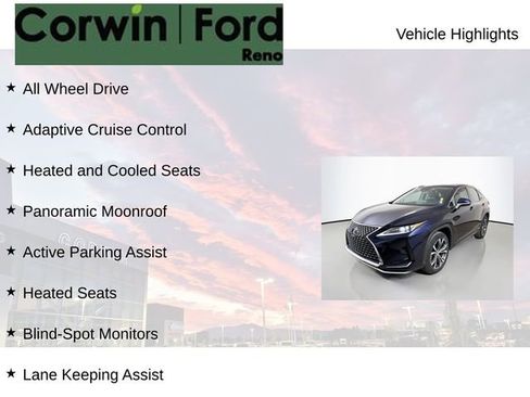 Used 2021 Lexus RX 450h AWD w/ Premium Package image 8
