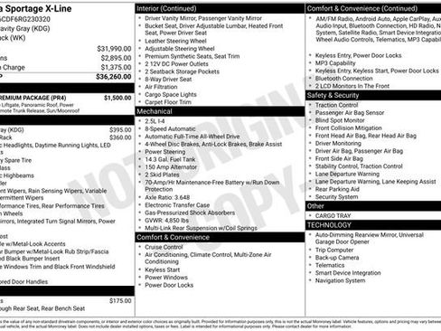 Used 2024 Kia Sportage X-Line w/ X-Line Premium Package image 7