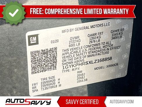 Used 2020 Cadillac XT6 Sport w/ Platinum Package image 35