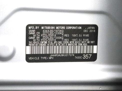Used 2019 Mitsubishi Outlander Sport SE AWD/4WD image 26
