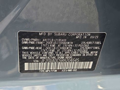 Used 2024 Subaru Crosstrek 2.0i Premium AWD/4WD image 27