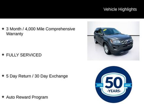 Used 2018 Ford Explorer XLT AWD/4WD image 12