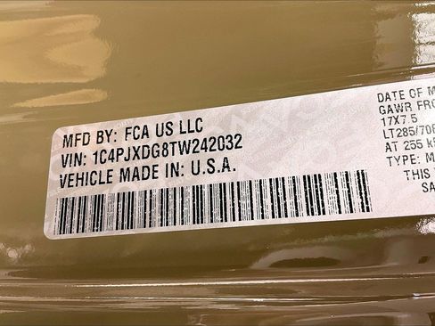 New 2026 Jeep Wrangler Unlimited Sport image 20