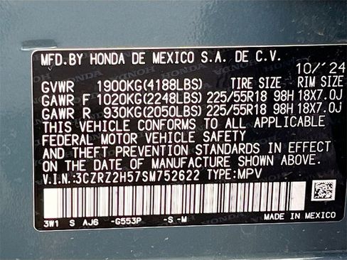 Used 2025 Honda HR-V Sport image 31