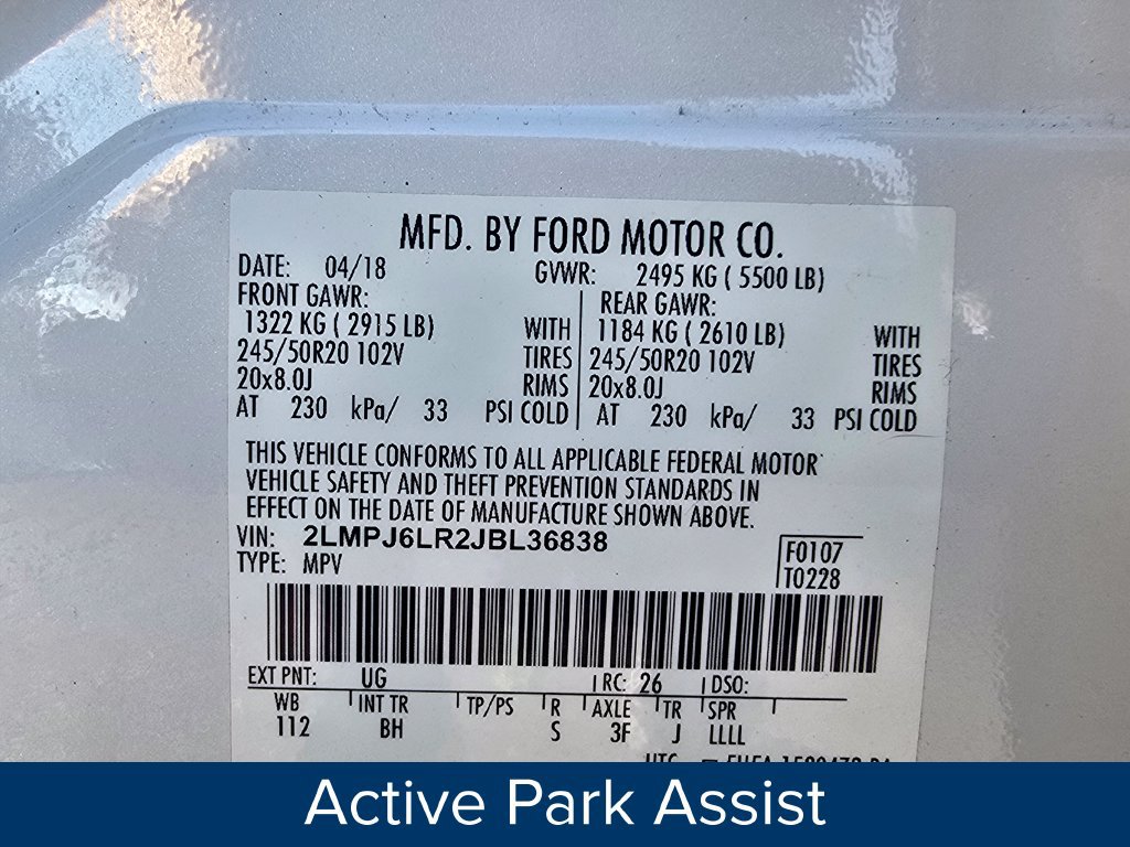 Used 2018 Lincoln MKX Reserve FWD image 10