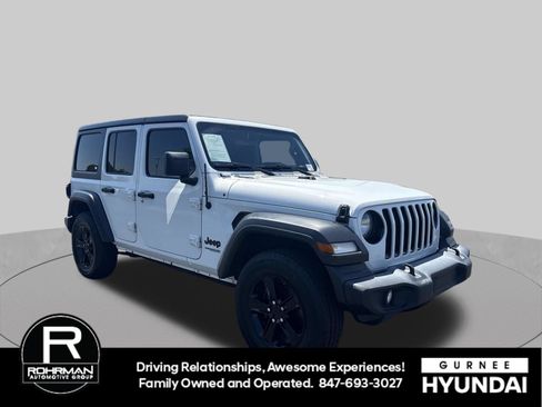 Used 2019 Jeep Wrangler Unlimited Sport AWD/4WD image 2