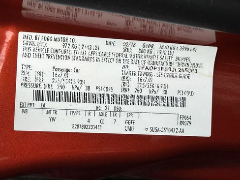 Used 2018 Ford Focus SE FWD image 15