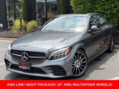 Used 2021 Mercedes-Benz C 300 Sedan w/ AMG Line image 1